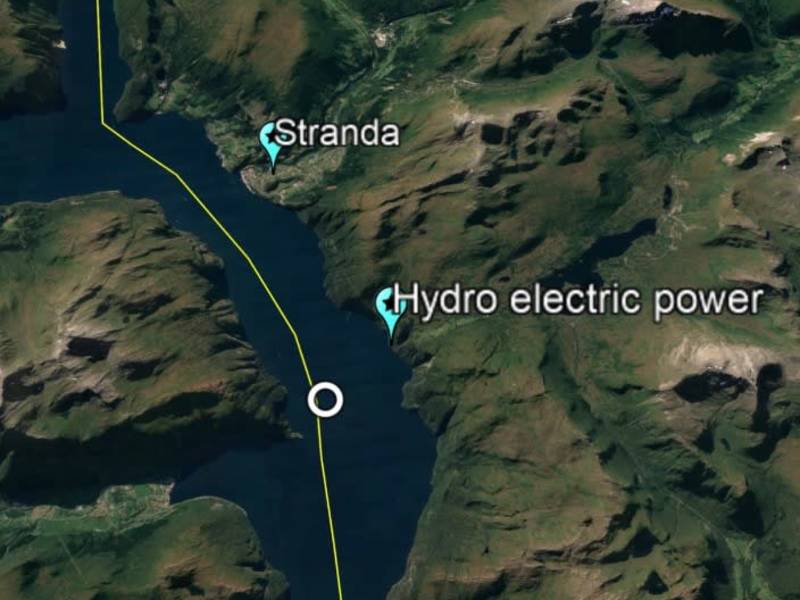 AG 28 Hydroelectric Map